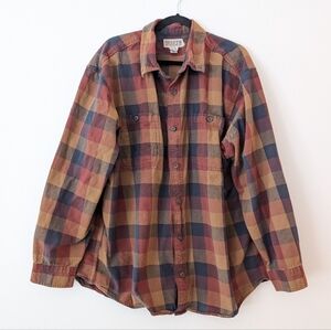 Duluth Trading flannel shirt with gussets size 2XL